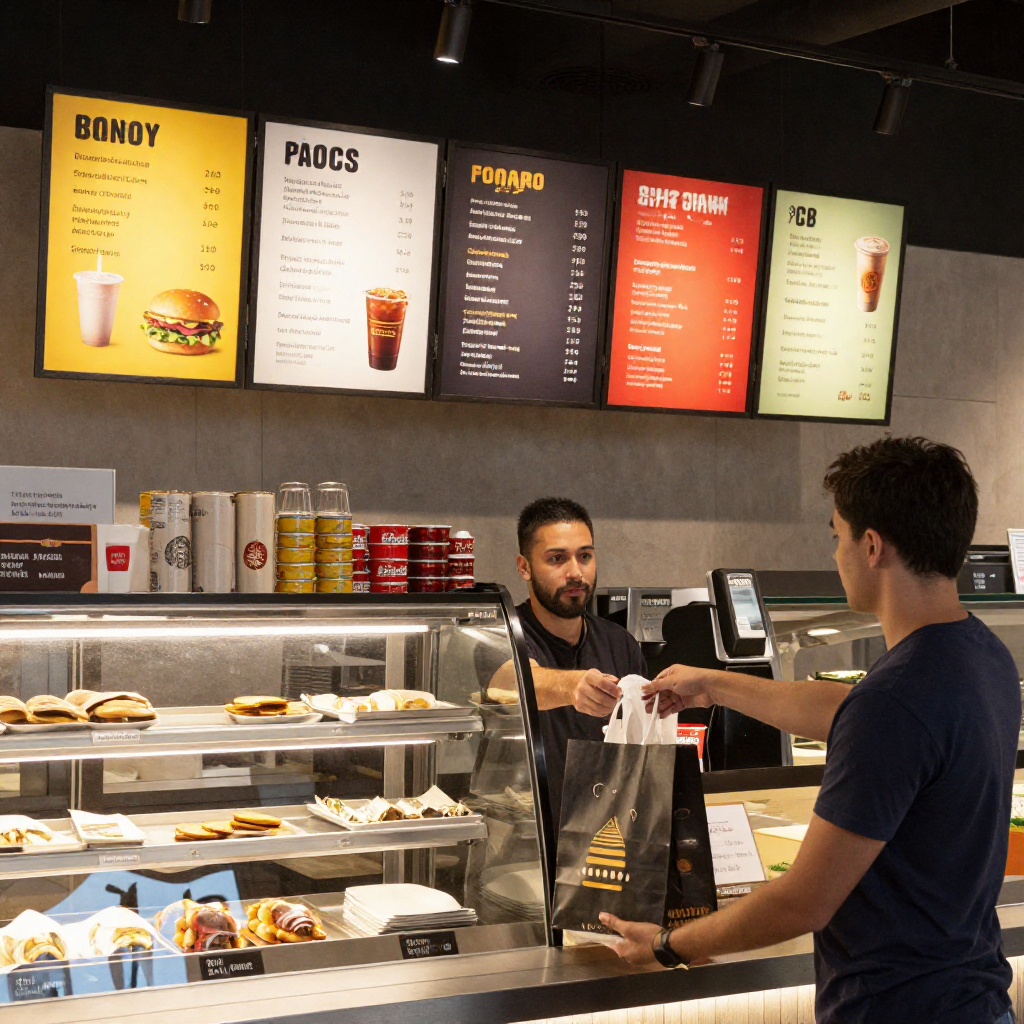 Fast Food & Cafes